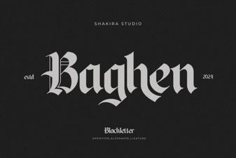 Design Your Projects with Baghen Font