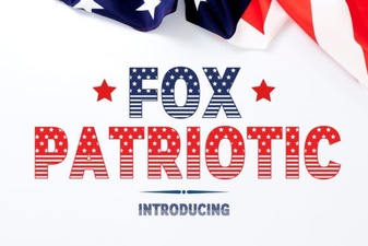 Fox Patriotic Font Designs & Uses