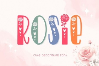 Rosie Font for Creative Design Projects