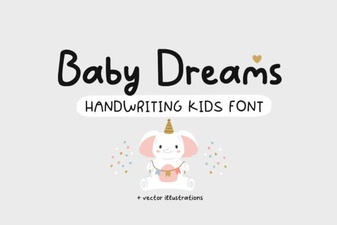 Dream Baby Fonts for Creative Projects
