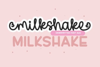 Craft Your Project with the Milkshake Font