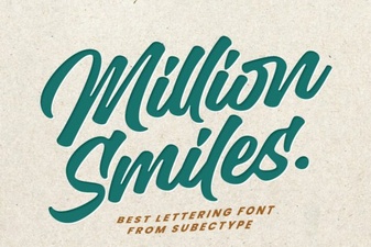 The Million Smiles Font: a Creative Typography Resource